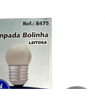 Lampada Bolinha Brasfort 7Wx220V. Leitosa - Kit C/25 Pecas