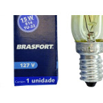 Lampada Para Geladeira/Fogao/Lustre Brasfort 15Wx127V. Clara E-14
