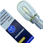 Lampada Para Geladeira/Fogao/Lustre Brasfort 15Wx220V. Clara E-14