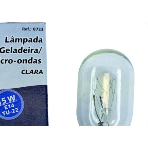 Lampada Para Geladeira/Fogao/Lustre Brasfort 15Wx220V. Clara E-14