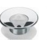 Valvula Lavatorio Plastica Luconi Cromada Sem Ladrao - Kit C/25 Pecas