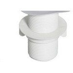 Valvula Pia Plastica Luconi Branca - Kit C/25 Pecas