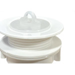 Valvula Tanque Plastica Luconi 1.1/4'' Branca - Kit C/25 Pecas