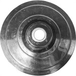 Disco Borracha Mil Kits Suporte Para Lixa 4.1/2'' Liso - M-9