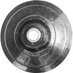 Disco Borracha Mil Kits Suporte Para Lixa 4.1/2'' Liso - M-9