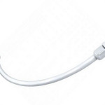 Engate Flexivel Branco Pvc Manluplast 40Cm