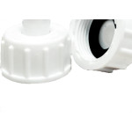 Uniao Para Torneira Garden Pvc Branca 3/4''X 1/2'' - 12727G - Kit C/12 Pecas