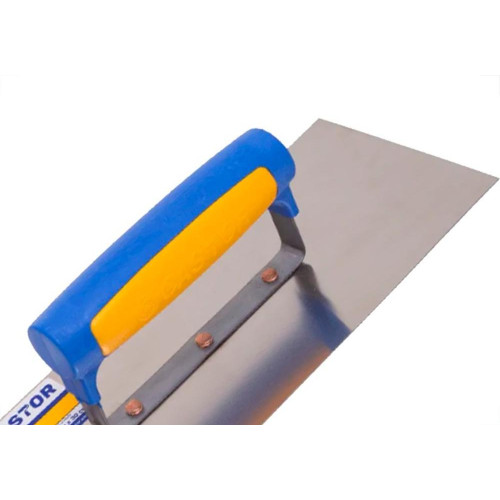 Desempenadeira Aco Castor Inox Lisa 12 X 30Cm - 238