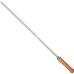 Espeto Para Churrasqueira Mor Niquelado Simples 55Cm