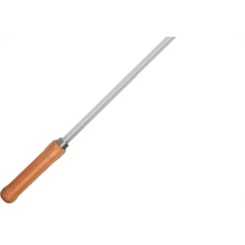 Espeto Para Churrasqueira Mor Niquelado Simples 55Cm