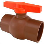 Registro Esfera Pvc Soldavel Viqua 20Mm - Kit C/5 Pecas