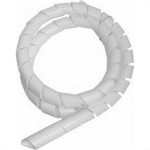 Organizador De Fios Overtime Japones 10Mm 3/8''X1M Branco