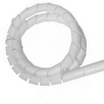 Organizador De Fios Overtime Japones 10Mm 3/8''X1M Branco