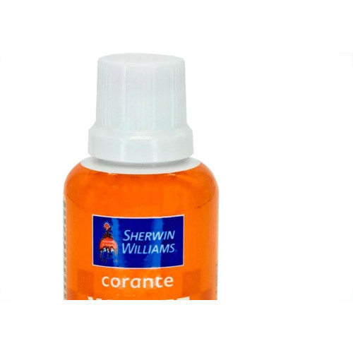 Corante Para Tinta Xadrez Laranja (50Ml) - Kit C/12 Pecas