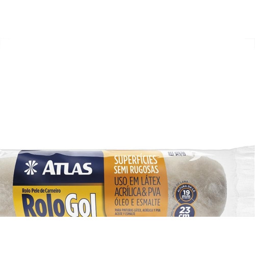 Rolo La Atlas 923/19 Pele Carneiro Rolo Gol 23Cm