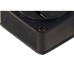 Tomada Telefone Externa Cartela Interneed Padrao+2 Jack Preta 4882 - Kit C/10 Cartelas