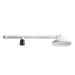 Chuveiro Frio Com Registro Paulina 4'' Branco - Kit C/12 Pecas