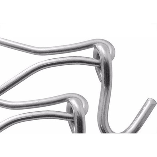 Gancho Para Rede Chumbar Alianca 1374/2 Zi - Zincado (Caixa Com 10 Pares) - Kit C/10 Pares