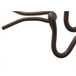 Gancho Para Rede Chumbar Alianca 1374/2 Zp - Preto (Caixa Com 10 Pares) - Kit C/10 Pares