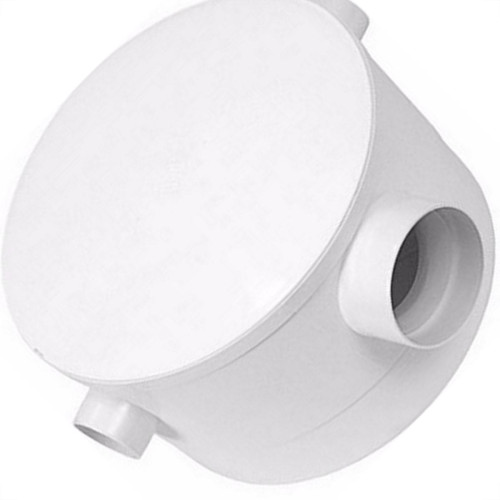 Caixa Sifonada Herc 250X150X50 Redonda Branca - 2550