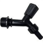Torneira Jardim Abs Herc 1128 - 1/2'' E 3/4'' Preta