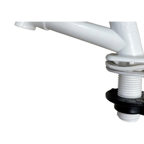 Torneira Lavatorio Abs Herc Branca 1195 - 1/2'' - Kit C/12 Pecas