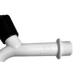 Torneira Tanque Abs Herc 10Cm - 1/2'' Com Bico - Kit C/12 Pecas