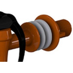 Torneira Para Filtro Herc Inferior Marrom 1117 - Kit C/12 Pecas