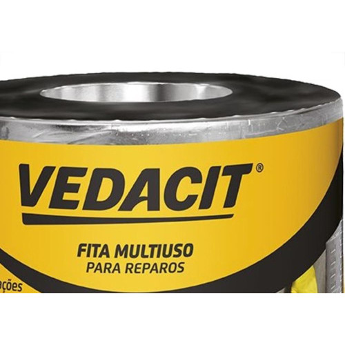 Fita Multiuso Otto Vedacit Autoadesiva 10Cm X 10M