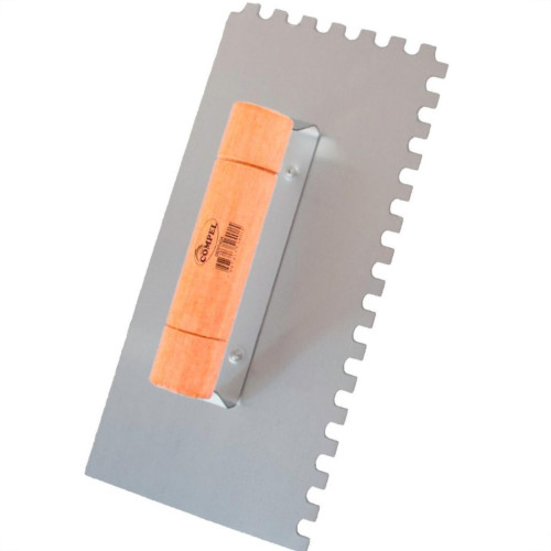 Desempenadeira Aco Compel Dentada 12,5 X25,5Cm