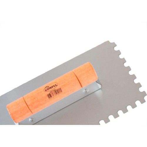Desempenadeira Aco Compel Dentada 12,5 X25,5Cm
