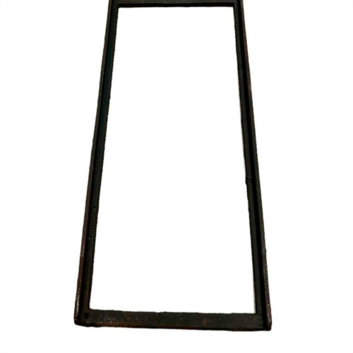 Porta Grelha Ferro Fundido 25X50