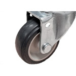 Rodizio Rodiline Com Parafuso Fixa 312 Np-3'' Preto