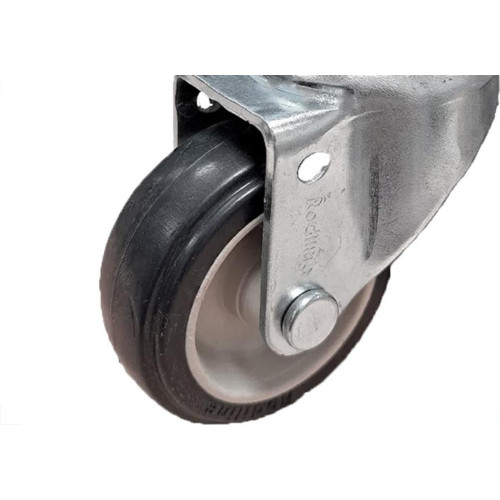 Rodizio Rodiline Com Parafuso Fixa 312 Np-3'' Preto
