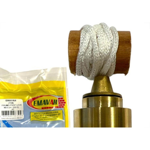Prumo Pedreiro Emavah Profissional Leve No.6 - 350G