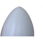 Globo Pvc Pera Liso Branco Luconi
