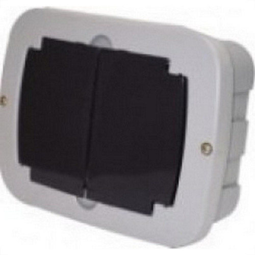 Centrinho Ribeiro Fabril Pvc Embutir Para 6 Disjuntores Nema/ 8 Din Branco/Fume