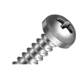 Parafuso Auto Atarraxante Inox Panela Philips Jomarca 3,5 X 22Mm - Kit C/2 Centos