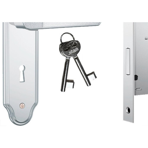 Fechadura Stam Interna Inox Alavanca - 813/03