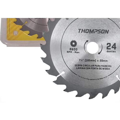 Serra Circular Widea Thompson 7.1/4''X 24 Dentes X 20Mm
