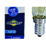Lampada Para Maquina De Costura Brasfort 15Wx127V. R.E-14