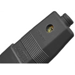 Pino Macho Ilumi 2 Polos+Terra 10A. Preto - 1407Pct - Kit C/10 Pecas