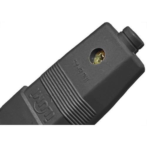 Pino Macho Ilumi 2 Polos+Terra 10A. Preto - 1407Pct - Kit C/10 Pecas