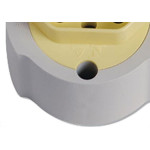 Tomada Externa Ilumi 2P+T. 20A Grande 16511 - Kit C/10 Pecas