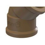 Joelho Soldavel Tigre 45º X 50Mm - Kit C/15 Pecas