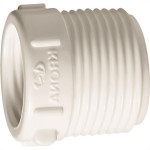 Bucha De Reducao Branca Krona 3/4''X1/2'' - Kit C/50 Pecas
