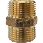 Nipel Latao Amarelo Metais Rei 3/4X3/4''