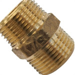 Nipel Latao Amarelo Metais Rei 3/4X3/4''