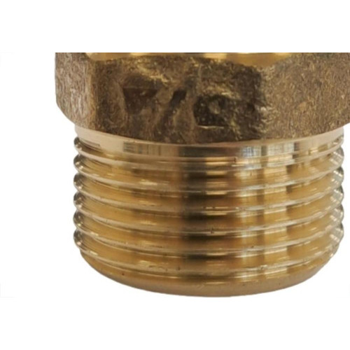 Nipel Latao Amarelo Metais Rei 3/4X3/4''