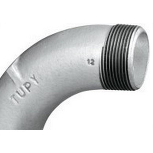 Conexao Galvanizada Tupy Curva Macho-Femea 1/2''